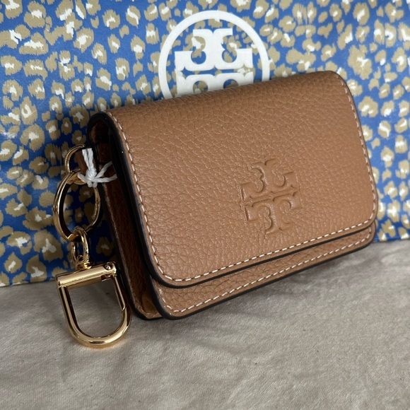 New TORY BURCH THEA FLAP CARD CASE only new ivory available rest sold out - Picture 10 of 10